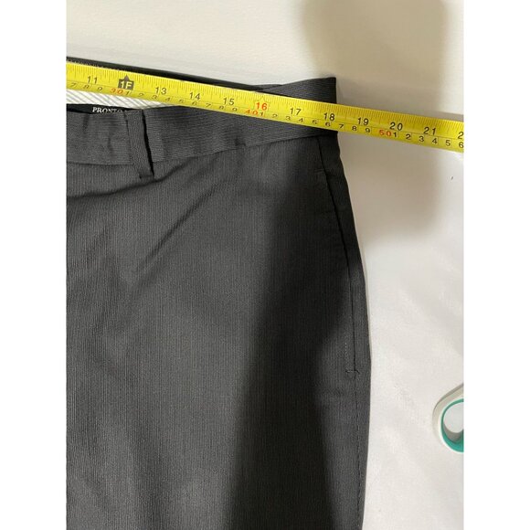 Pronto Uomo Couture Men's Wool Dress Pants Size 38 Waist Gray - Picture 9 of 9